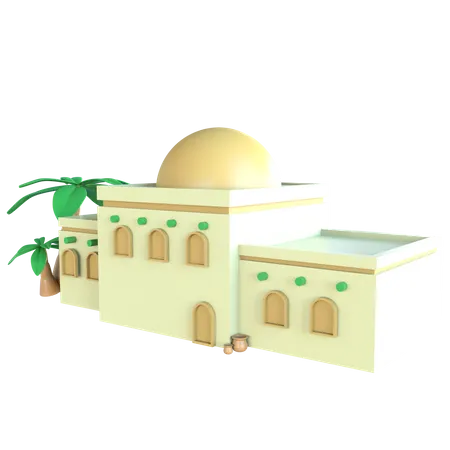 Islamisches Gebäude  3D Icon