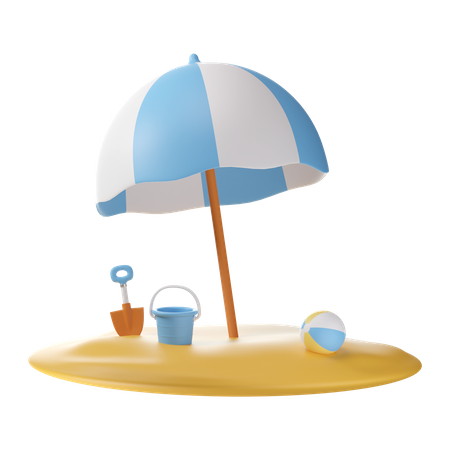 Island  3D Icon