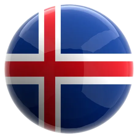 Islande  3D Icon