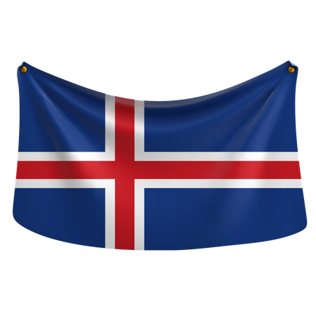 Islande  3D Icon