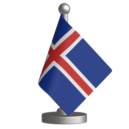 Islande  3D Icon