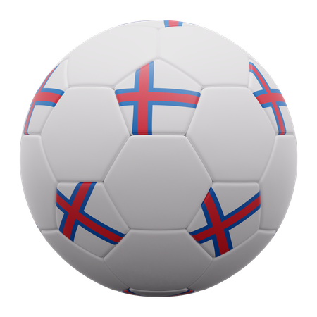 Balón de las Islas Feroe  3D Icon