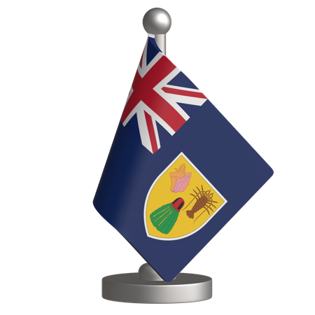 Islas Turcas y Caicos  3D Icon