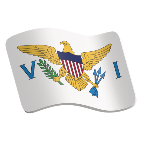 Islas Virgenes  3D Icon