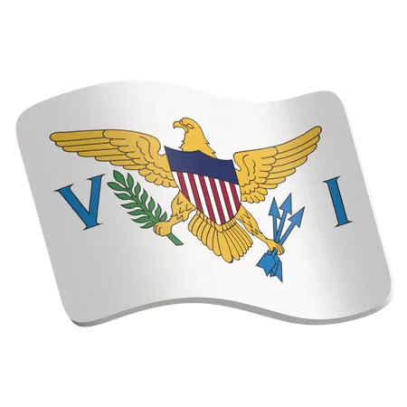 Islas Virgenes  3D Icon