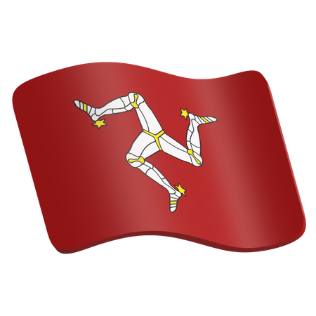 Isle of Man  3D Icon