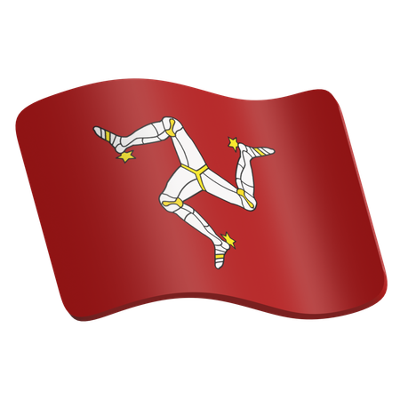 Isle of Man  3D Icon