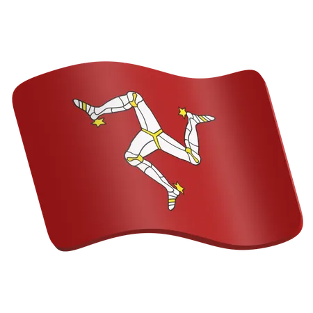 Isle of Man  3D Icon