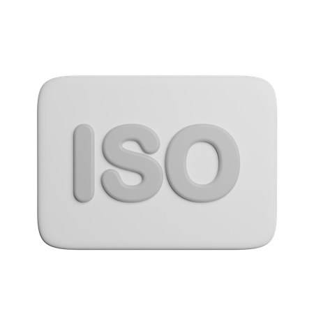 ISO 3D Icon