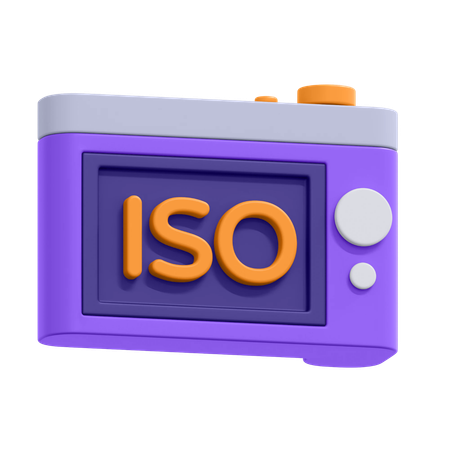 Iso Camera  3D Icon