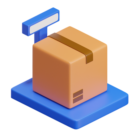 Isometric Box  3D Icon