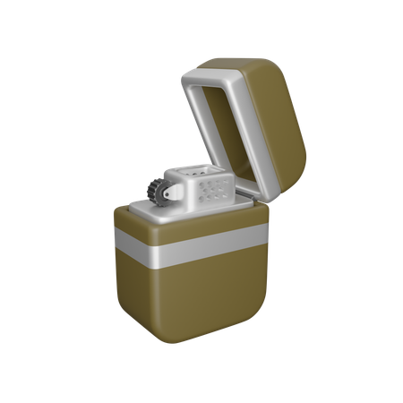 Isqueiro  3D Icon