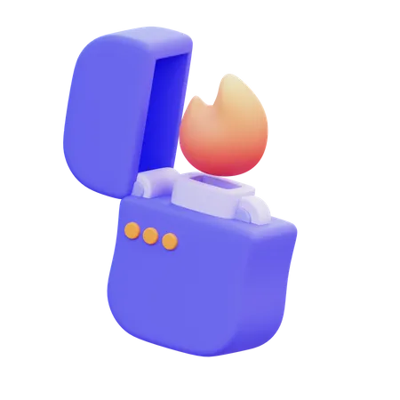Isqueiro  3D Icon