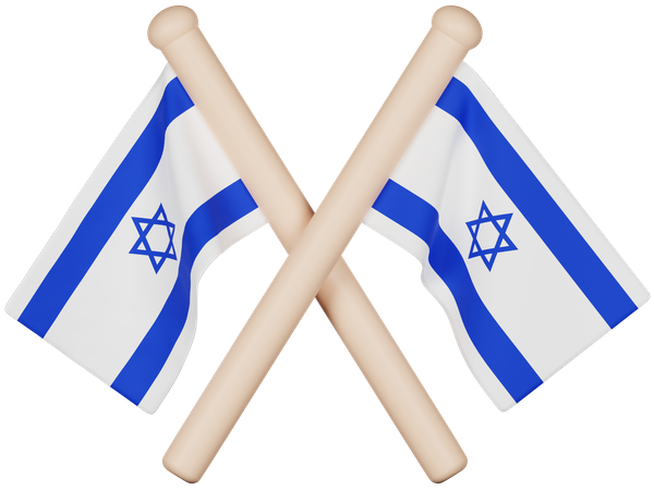 Israel Flag  3D Icon