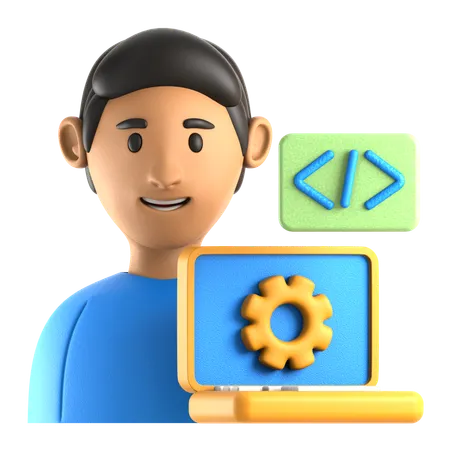 IT Department  3D Icon