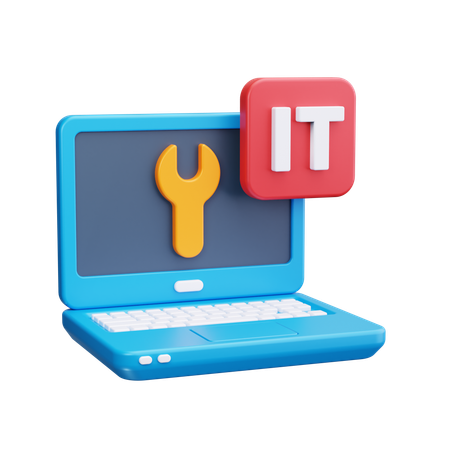 It Services  3D Icon