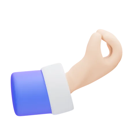 Italian Hand Gesture  3D Icon