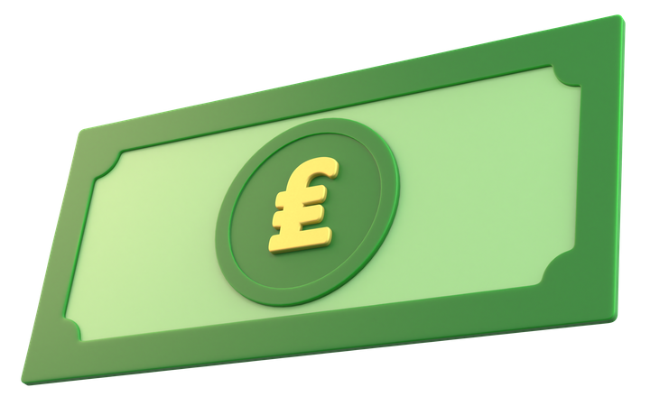 Italian Lira Money  3D Icon