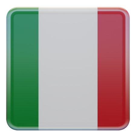 Italien Flagge  3D Flag