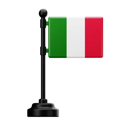 Italien Flagge  3D Icon