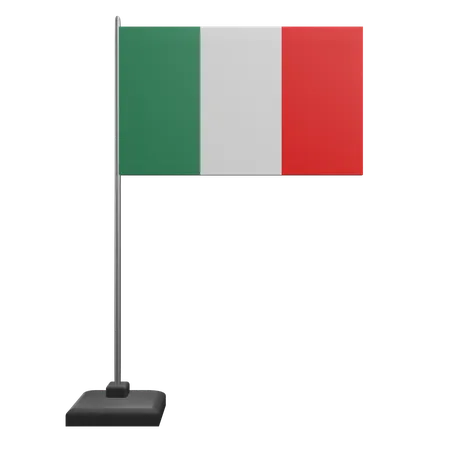 Italien Flagge  3D Icon