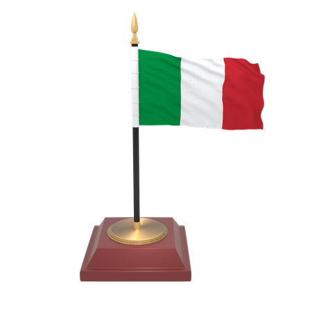 Italien Flagge  3D Icon