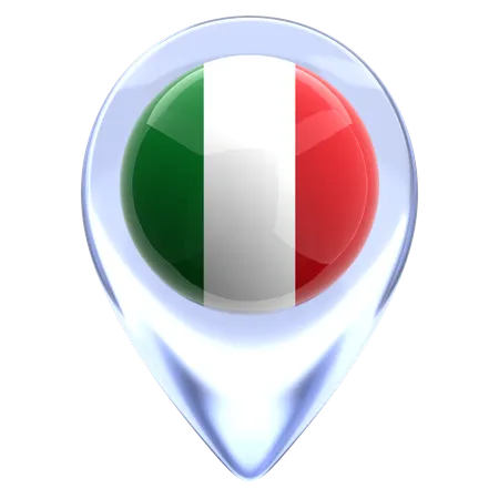 イタリア  3D Icon