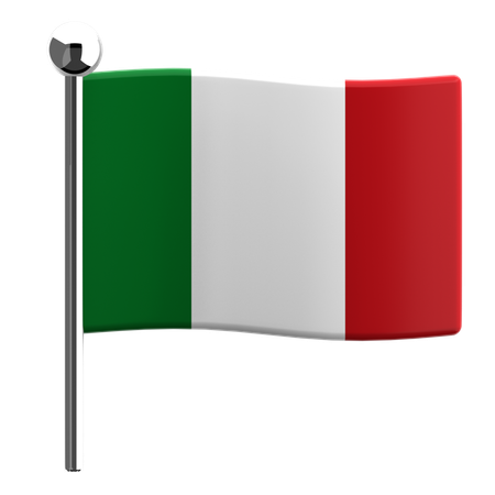 イタリア  3D Icon