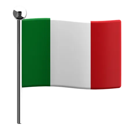 イタリア  3D Icon