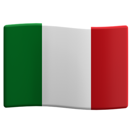 イタリア  3D Icon