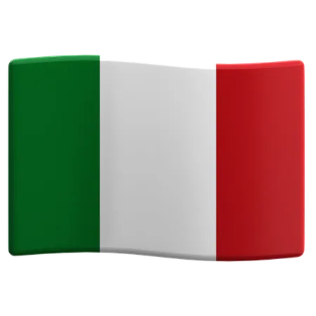 イタリア  3D Icon