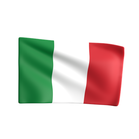 イタリア  3D Icon