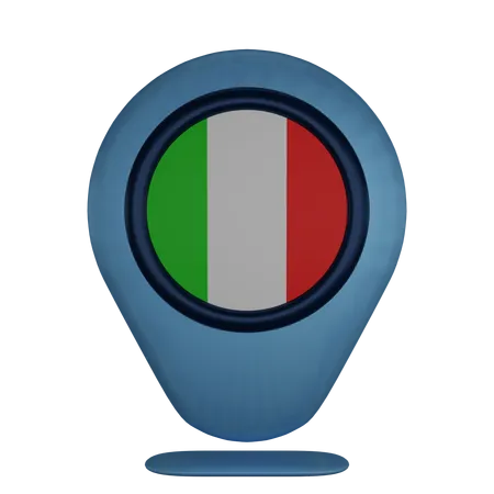 イタリア  3D Icon