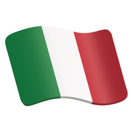 イタリア  3D Icon