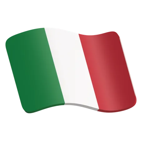 イタリア  3D Icon