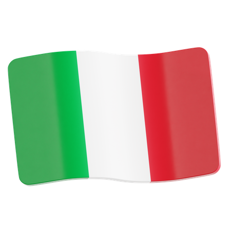 Italy  3D Icon