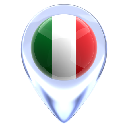 Italy  3D Icon