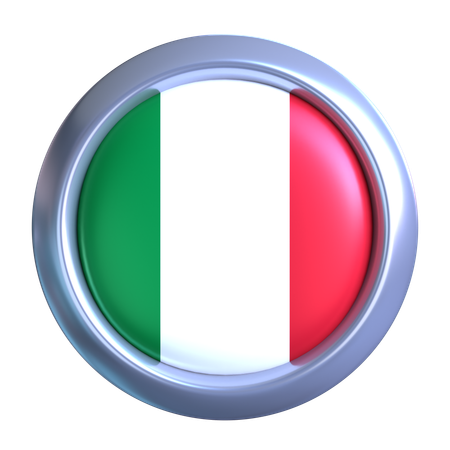 Italy Emblem  3D Icon