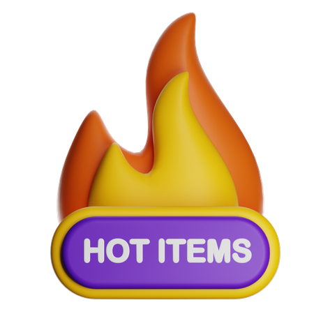 Item quente  3D Icon
