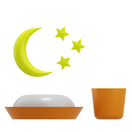 Ramadan 3 D Illustrations 3D Icon