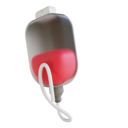 Iv Bag  3D Illustration