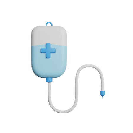 Iv Drip  3D Icon