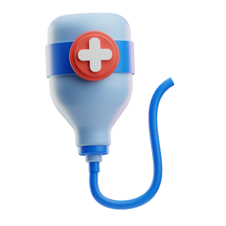 Iv Drip  3D Icon