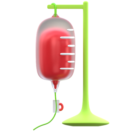 Iv Drip  3D Icon