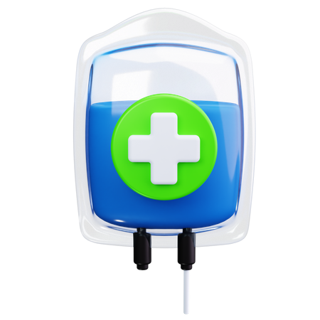 Iv Drip  3D Icon