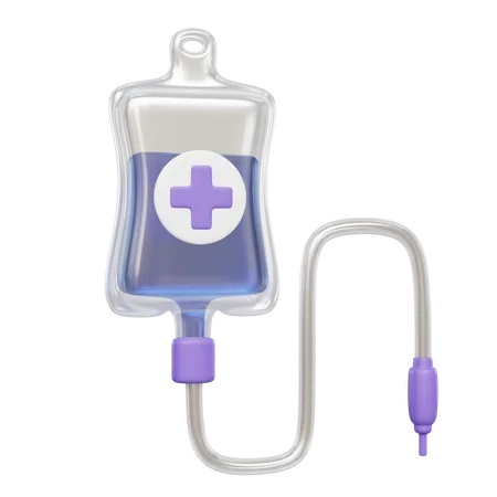 Iv Drip  3D Icon