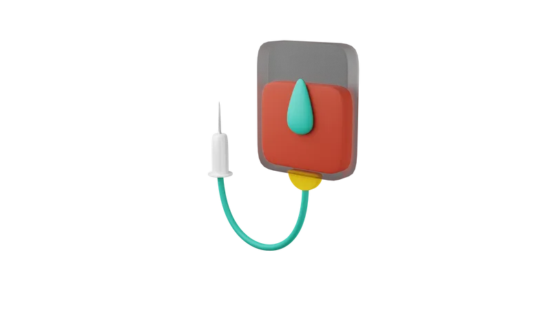 Iv Drip  3D Icon