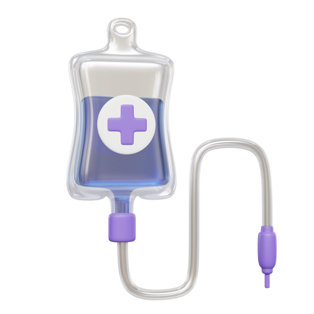 Gotejamento intravenoso  3D Icon