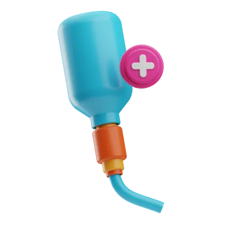 Perfusion intraveineuse  3D Icon