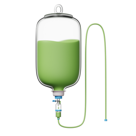 IV Infusion  3D Icon